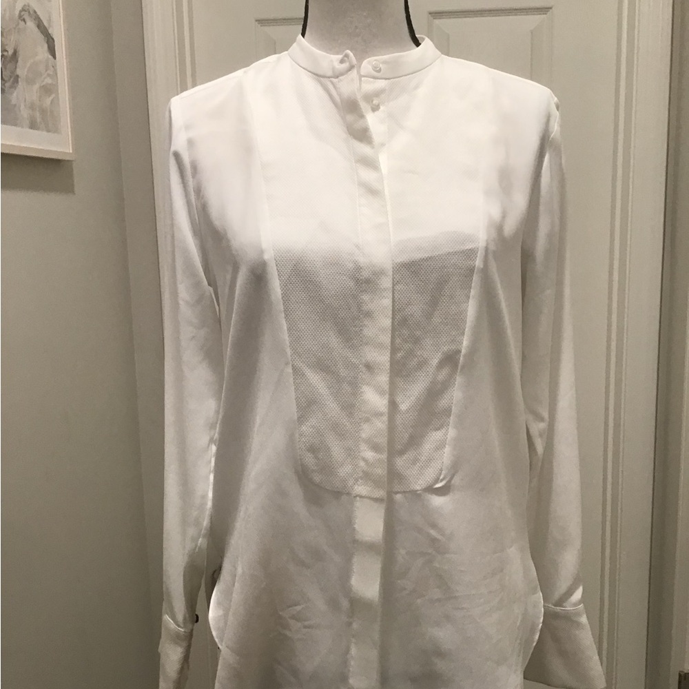 H&M White Button Down Shirt